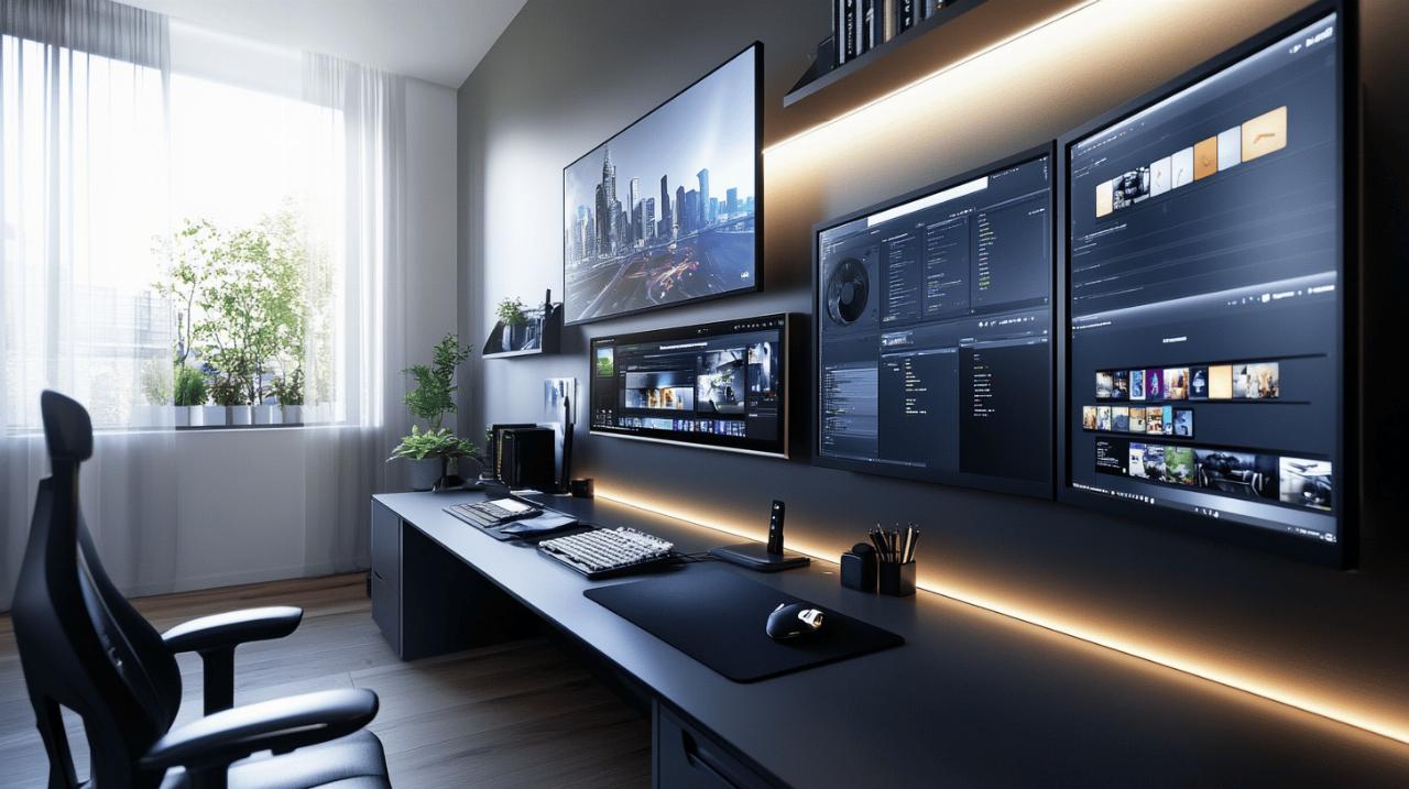 PC mural moderne : Top 5 des installations elegantes pour votre maison